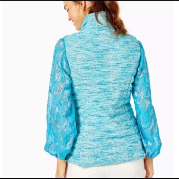 Lilly Pulitzer Noella Puffer Vest! - Picture 2 of 4